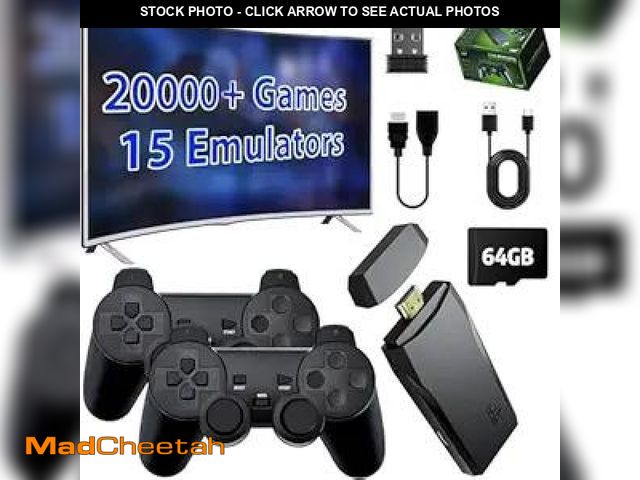Lot 74-12125704 - Upgrade Wireless Retro Game Console Stick, ZeroStory Retro Video Game Console Stick Built in 20000+ ...
