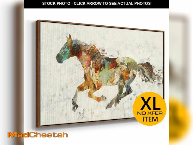 Lot 74-11218858 - Loon Peak Totem II - Wrapped Canvas Print  Size: 48" H x 32" W x 1" D - UNUSED
