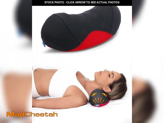 Lot 74-12324098 - Bespilow Patented Dual-Layer Cervical Neck Roll Pillow-Comfort Top + Firm Memory Foam Base,Ergonomic...