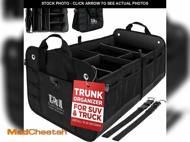 Lot 74-13069183 - TRUNKCRATEPRO XL Premium SUV, Truck, Car Trunk Organizer With Expandable Compartments - Lightweight ...