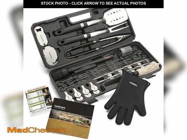 Lot 74-13041236 - Cuisinart CGS-8036 Grill, BBQ Tool Set, 36-Piece - USED