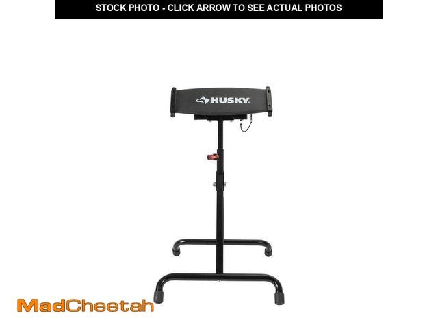Lot 74-14285913 - Husky Foldable Glide Top Stand 26.38 in. H, 17.32 in. L x 27.17 in. W Stationary Glide Top Stand - U...