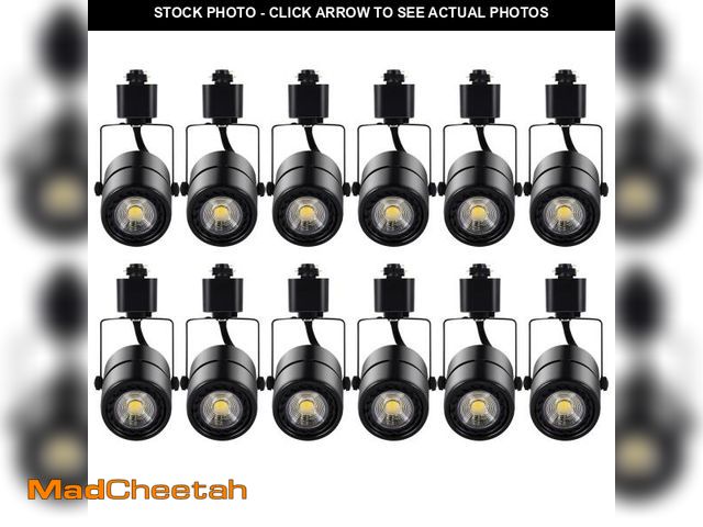 Lot 74-12313291 - STEAIRE 10W H Track Lighting Heads,3000K Warm White Dimmable Bright LED Track Lighting Fixtures for ...
