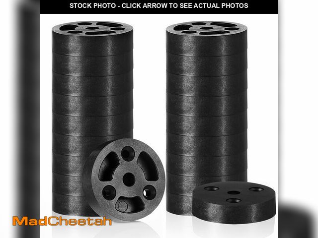Lot 74-14422148 - 20 Pcs,2" X 1/2" Deck Board Ledger Spacers Bulk Building Drainage Tool - UNUSED
