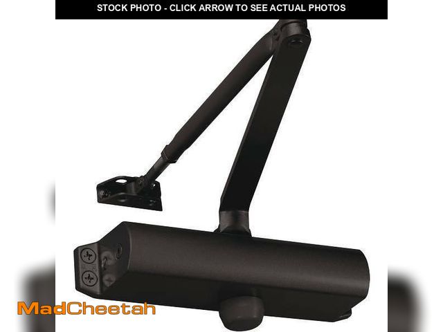 Lot 74-12776683 - (MISSING HARDWARE) Universal Hardware Size 1-5 Heavy Duty Commercial Door Closer - 3 Mounting Styles...