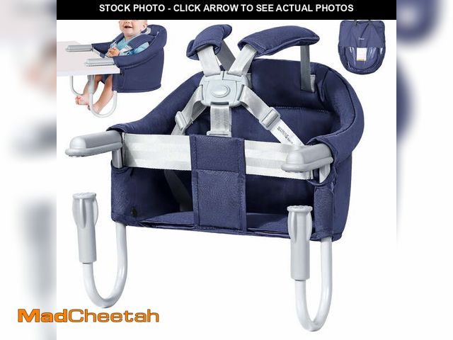 Lot 74-13816752 - Orzbow Hook On High Chair, Portable High Chair for Babies- Fits Tables 0.78 to 3.14inchs Thick, Coll...