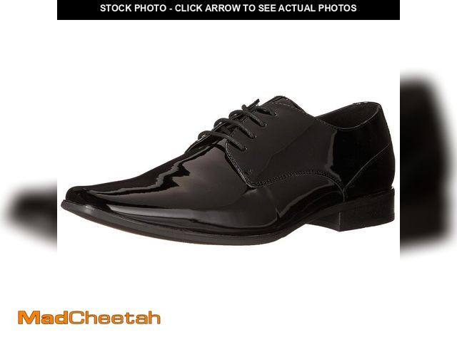 Lot 74-14265518 - Calvin Klein Men's Brodie Loafers, Black Patent 967, 10.5 - USED