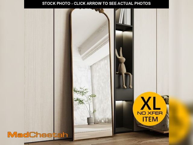 Lot 74-13071274 - AUYHM Full Body Mirror Full Length 64x21,Vintage Mirrors,Antique Wall Mirrors Full Length,Hanging an...