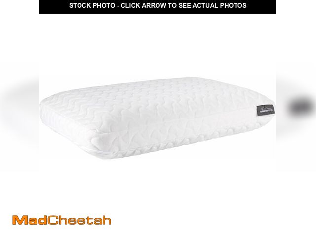 Lot 74-13836367 - Tempur-Pedic TEMPUR-Cloud Pillow for Sleeping, Standard, White - USED