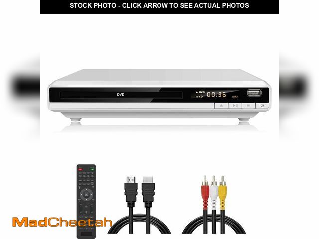 Lot 74-13714155 - DVD Player for TV, Region-Free DVD CD Player for Home with HDMI RCA Output USB Input, Plays All Regi...