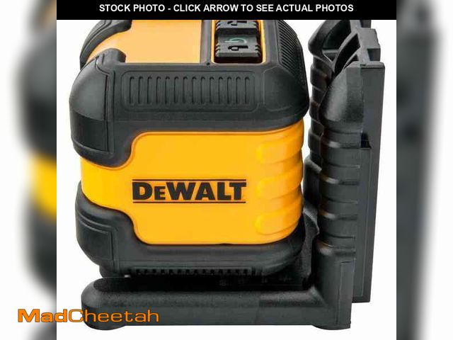 Lot 74-12804120 - *MISSING BATTERIES* DEWALT 55 ft. Green Self-Leveling Cross Line Laser Level with (2) AA Batteries &...