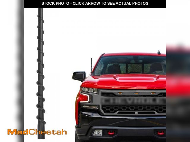 Lot 74-12112618 - Car Wash Proof Antenna for Chevy Silverado and GMC Sierra Accessories (2009-2025) | 9 inch Spiral Di...