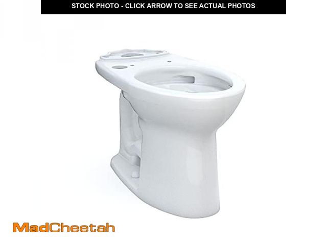 Lot 74-12164573 - Drake Elongated Toilet Bowl Only with Washlet+ Ready, Less Seat, Cotton - UNUSED