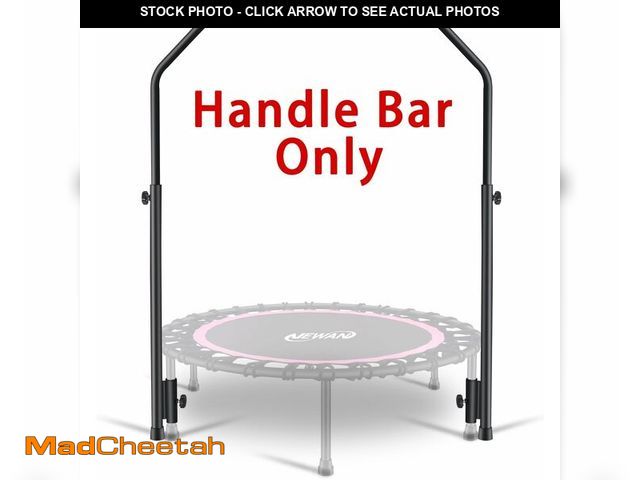 Lot 74-13927363 - Newan Rebounder Handle Bar Accessory for 40" Round Fitness Trampolines, Cushy Foam Handles,Only Appl...