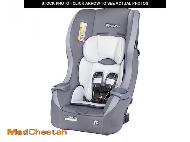 Lot 74-12398818 - Baby Trend Trooper 3-in-1 Convertible Car Seat, Dash Grey - USED