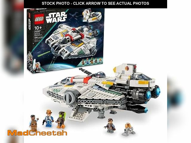 Lot 74-12836884 - LEGO Star Wars Ahsoka Ghost and Phantom II Spaceship Toy - Star Wars Building Toys Set for Kids, Boy...