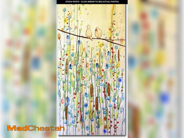Lot 74-12141385 - Trademark Fine Art Toi Et Moi by Sylvie Demers Wall Hanging, 16" x 32" - UNUSED