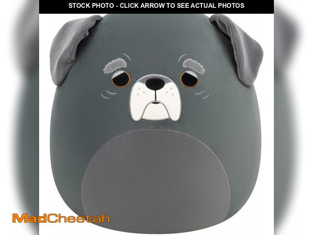 Lot 74-14349034 - Squishmallows Original 20in Herschel The Black and Grey Senior Dog - Official Jazwares Plush (Jumbo)...