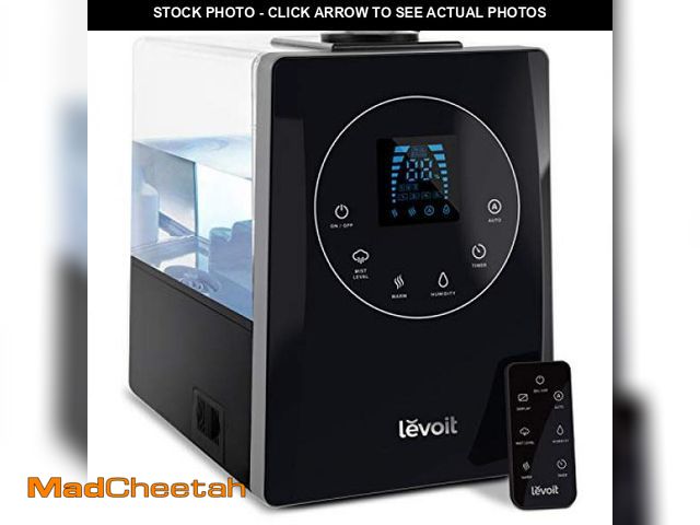 Lot 74-12399908 - LEVOIT LV600HH 6L Warm and Cool Mist Ultrasonic Humidifier, Rapid Humidification for Bedroom Large R...