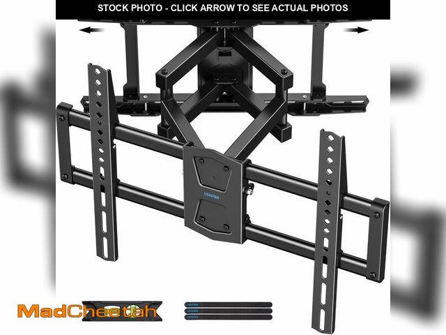 Lot 74-12768469 - USX STAR Full Motion TV Wall Mount 24 inch Studs for Most 42-86 Inch TVs, Adjustable TV Wall Mount S...