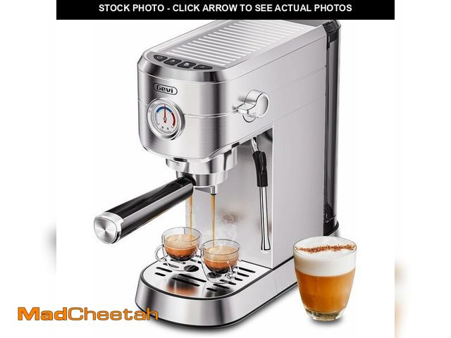 Lot 74-14147790 - Gevi Commercial Espresso and Coffee Makers, Professional 20 Bar Espresso Maker with Milk Frother, St...