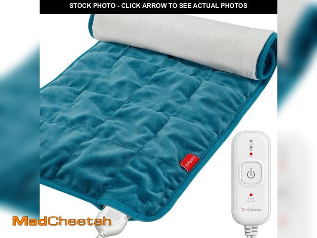 Lot 74-13541679 - Comfytemp Weighted Heating Pad for Back &amp; Period, FSA Eligible Electric Heat Pad, Birthday Gifts...