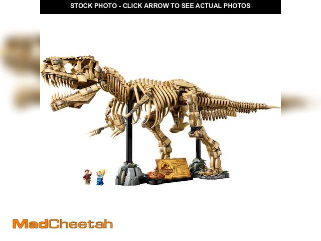 Lot 74-12634674 - (This item is not name brand)  Jurassic World Dinosaur Fossils: Tyrannosaurus Rex - Building Set for...