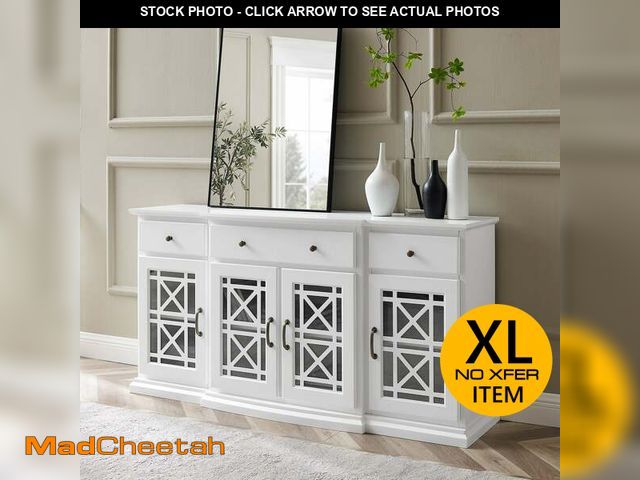 Lot 74-13775273 - Landon Fretwork Buffet Sideboard &amp; TV Stand - UNUSED