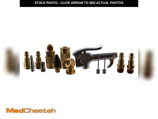 Lot 74-14467945 - *MISSING ONE* Husky 13-Piece Brass Air-Compressor Accessory Kit HDA51300AV *MISSING ONE*  - UNUSED