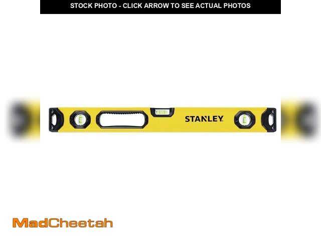 Lot 74-14559276 - Stanley 24 in. Box Beam Level - UNUSED