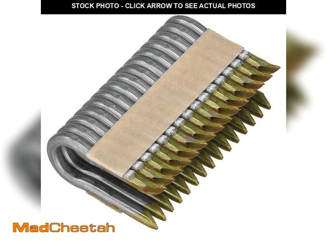 Lot 74-12789865 - (MAY BE MISSING SOME) DEWALT 1.5 in. x 9-Gauge Galvanized Barbed Paper Tape Fencing Staples (960 per...