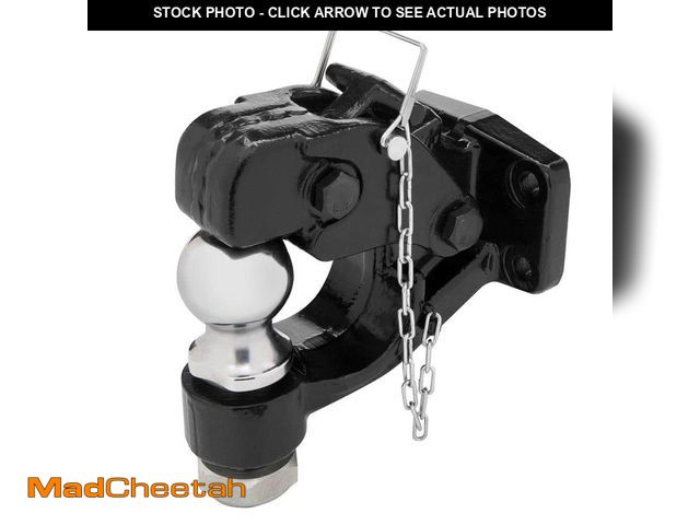 Lot 74-14468653 - TowSmart Pintle Hook with 2-5/16 in. Hitch Ball, Bolt-on, 16,000 lb. capacity 1200 - UNUSED