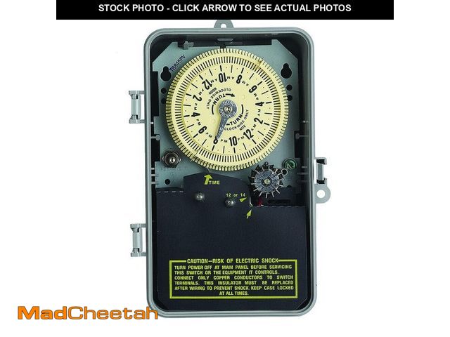 Lot 74-12783775 - *DIRTY/SCRATCHED* Intermatic T8800 Series 125-Volt Input with 24-Volt Output Indoor/Outdoor Irrigati...