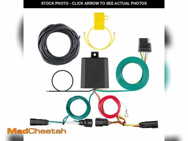 Lot 74-12601758 - CURT 56437 Vehicle-Side Custom 4-Pin Trailer Wiring Harness, Fits Select Ford Edge Titanium - UNUSED