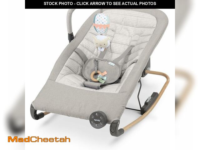 Lot 74-12544133 - Ingenuity Keep Inmotion Automatic Baby Rocker Seat, with Remote Control for Vibration, Music &amp; V...
