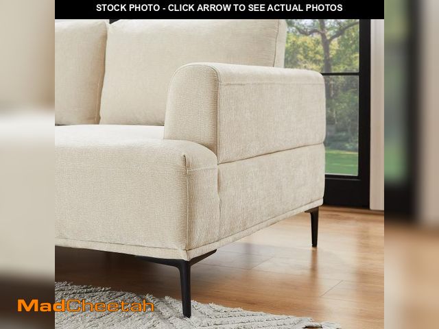 Lot 74-12139904 - Dinardi 100.7" Widest Upholstered Sofa (ONE CORNER PIECE ONLY)(MISSING HARDWARE)  - UNUSED