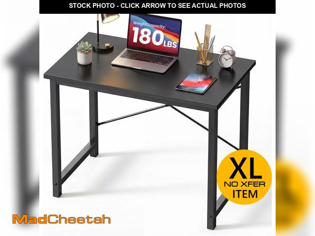 Lot 74-14305498 - DUMOS 32 Inch Small Computer Desk for Home Office, Gaming Writing Desks for Bedroom Modern Study Wor...