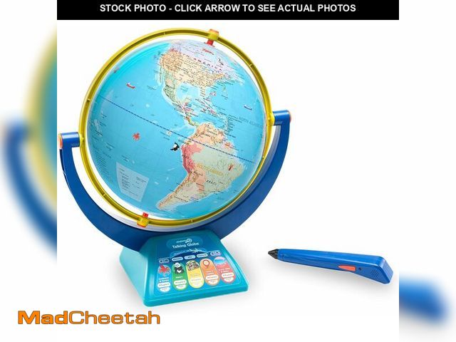 Lot 74-13041313 - Educational Insights GeoSafari Jr. Talking Globe Featuring Bindi Irwin - Interactive Globe for Child...