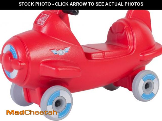 Lot 74-12396962 - Step2 Sky Rider Kids Push Car, Foot Powered Ride On Toy, Practice Balance with 4 Wheels, Track Not I...