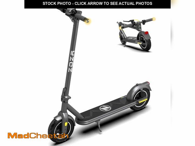 Lot 74-12779583 - ZDZA 500W Electric Scooter, 20MPH 10"Tire Escooter with Turn Signal, Foldable Commuting Electric Sco...