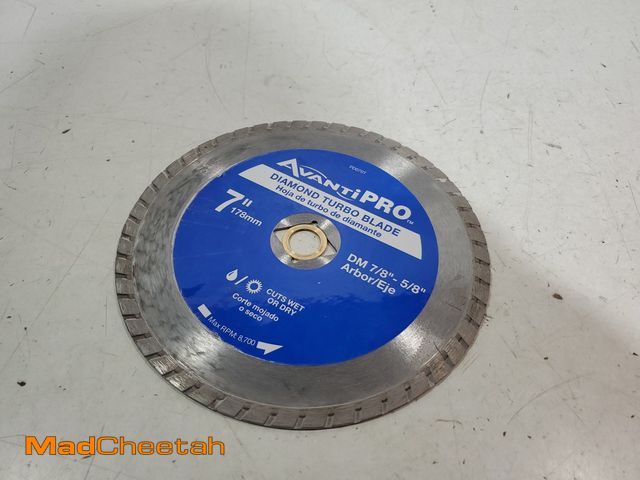 Lot 74-13027153 - Avanti Pro 7 in. Turbo Diamond Blade - USED
