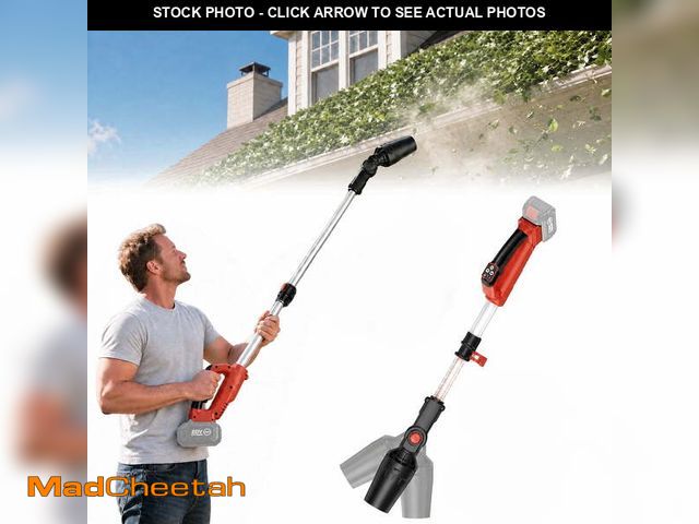 Lot 74-14588434 - Cordless Leaf Blower for Milwaukee M18 Battery 31000 RPM Brushless Motor, 60Â° Adjustable Head, Tele...