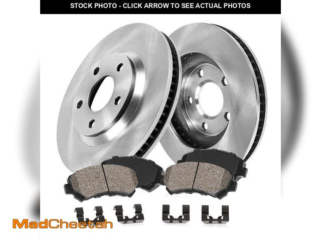Lot 74-12494284 - (ROTORS ONLY) Callahan Brake Parts Rear Rotors For Ford F-150 2004-11 | Lincoln Mark LT 2006-08 - Di...