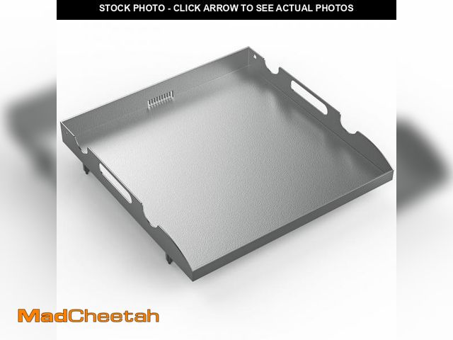 Lot 74-12418972 - Flat Top Griddle for Blackstone 17 Inch Griddle Powder Coated Steel Coated Steel Gill Pan Replacemen...