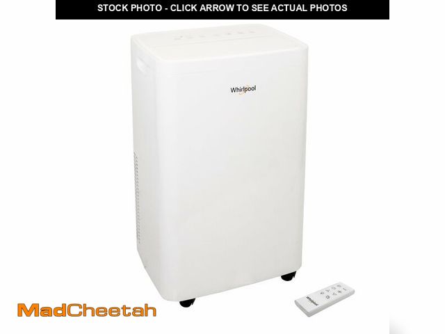 Lot 74-12572692 - Whirlpool 14,000 BTU Portable Air Conditioner with Heater and Dehumidifier for Living Room, Apartmen...