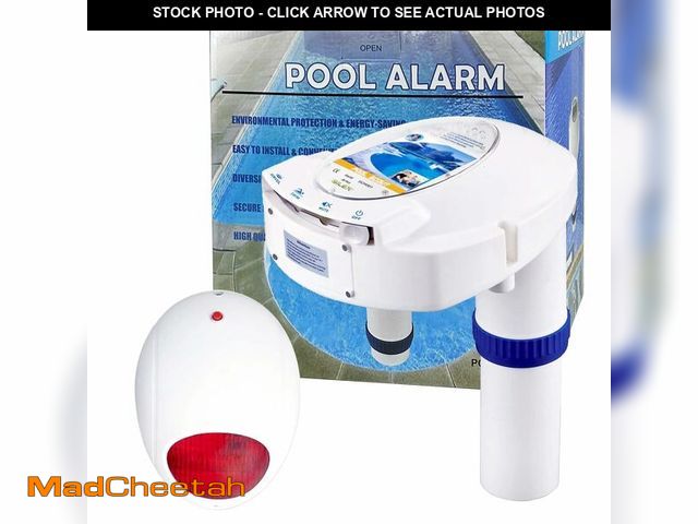 Lot 74-13964460 - Pool Alarm with Remote Receiver, Pool Underwater Drown Monitor System, Battery Powered Poolside Alar...