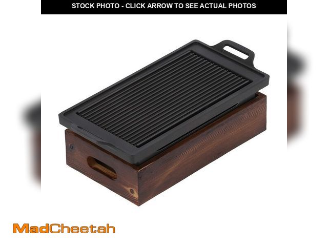 Lot 74-12441114 - Portable BBQ Grill Tabletop Barbecue Grill Barbecue Baking Tray Smokeless Nonstick BBQ Plate Barbecu...