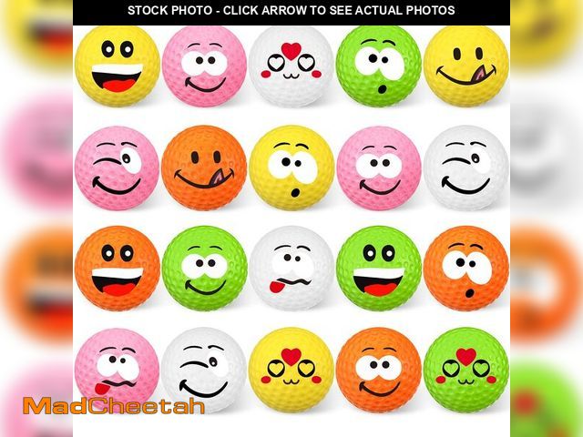 Lot 74-13626262 - Jerify 40 Pieces Mini Golf Stress Ball Golf Party Favors 1.57 Inch Foam Practice Balls Sports Stress...