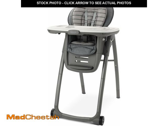 Lot 74-13660724 - Graco Table2Table Premier Fold 7 in 1 Convertible High Chair | Converts to Dining Booster Seat, Kids...