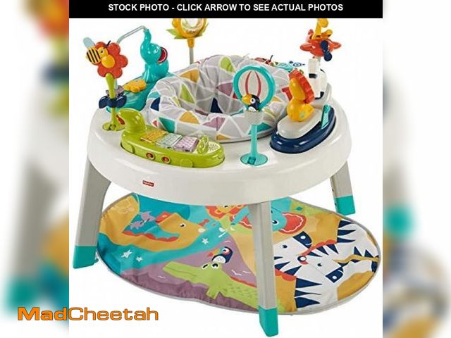 Lot 74-12096147 - Fisher-Price Baby to Toddler 3-in-1 Sit-to-Stand Activity Center with Playmat, Music Lights &amp; Sp...